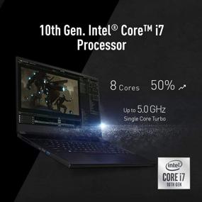 img 3 attached to MSI GS66 Stealth 10SGS-441 Игровой ноутбук 15,6 дюйма с 300 Гц частотой обновления и временем отклика 3 мс, процессор Intel Core i7-10875H, графика RTX2080 Super, 32 ГБ оперативной памяти, 512 ГБ NVMe SSD, ОС Windows 10 Pro, поддержка VR - тонкий, легкий