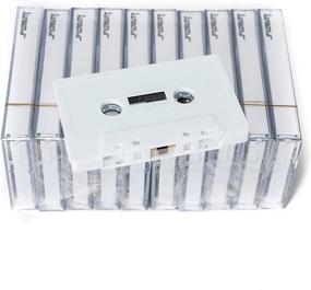img 2 attached to Fydelyty Audio Cassette Tapes - Blank C-30 Minute Normal Bias for Recording, 10 Pack - Mixtape Snow White