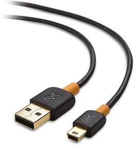 img 2 attached to 💡 Эффективное подключение и зарядка: кабель Cable Matters 3-Pack 3 фута кратких USB-кабелей к Mini USB