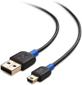 img 1 attached to 💡 Эффективное подключение и зарядка: кабель Cable Matters 3-Pack 3 фута кратких USB-кабелей к Mini USB