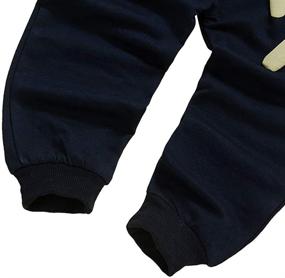 img 2 attached to Stylish and Comfortable: Hopscotch Boys Jogger Set