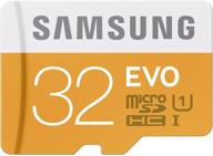 💾 samsung 32gb evo class 10 micro sdhc card with adapter (mb-mp32da/am) - up to 48mb/s logo