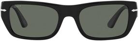 img 4 attached to Persol PO3268S Rectangular Sunglasses Polarized