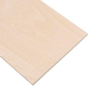 img 2 attached to 🎨 6 Pack Balsa Wood Sheets - Ideal for Crafts, Models, and DIY Projects - Premium Quality, Thin Basswood Sheets - 300x200x1.5mm