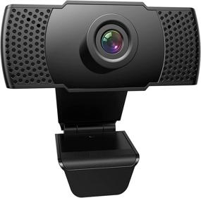 img 4 attached to 📷 FRIEET 2K Webcam with Microphone (2021 Upgraded) - 2048 x 1080 FHD Computer Camera for Zoom, Skype, Video Calling & Conferencing - Plug and Play, Wide Angle USB Cam - PC/Laptop Compatible