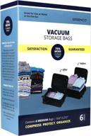 🛍️ 6-pack of medium greenco vacuum seal space saver storage bags логотип