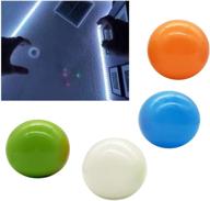 🔮 luminescent stress relief balls, wall-sticking target balls for tear-resistant fun - great toys for kids and adults (45mm) set of 4 logo