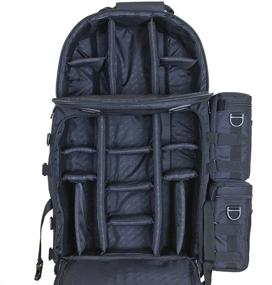 img 3 attached to 🎒 F.64 BPX Black - Extra Large Professional Photography Backpack for SLR DSLR Cameras, Multiple Lenses, Camera Accessories, Waterproof Rain Cover, and Gear Travel with Padded Waterproof Protection