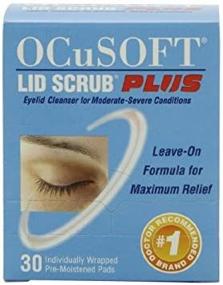 img 2 attached to 🧴 OCuSOFT Lid Scrub Plus: Convenient 30-Count (Pack of 3) Pre-Moistened Pads