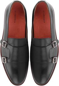 img 2 attached to 👞 ELANROMAN Handcrafted Italian Loafers: Premium Men's Business Shoes and Slip-Ons