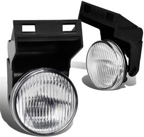 img 4 attached to DNA Motoring FLNS020CH Pair Fog Lights for 1994-2002 Dodge Ram Bumper Driving