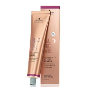 img 2 attached to Schwarzkopf Professional Blondme Тонирующее средство для блондинок 🌟 Песчаный 2.1 унции: Получите идеальный оттенок блонд волос!