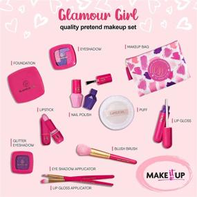 img 3 attached to Sparkling Beauty: Make Up Glamour Pretend Children