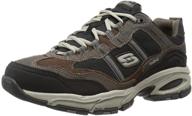 skechers sport vigor memory sneaker men's shoes logo