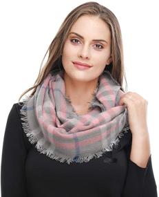 img 3 attached to 🧣 Elevate Your Style with SAFERIN Infinity Fashion Circle Scarves: Perfect Women's Accessories for Scarves & Wraps