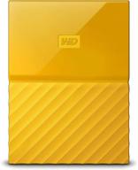 🟡 renewed wd 1tb yellow my passport portable external hard drive - usb 3.0 - wdbynn0010byl-wesn logo