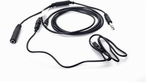 img 2 attached to Aviation Intercom ATC Radio Recording Cable with Power Cable Adapter Audio Cable for GoPro HERO3 / HERO3+ / HERO4 – Excludes Hero 5 and beyond