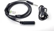 aviation intercom atc radio recording cable with power cable adapter audio cable for gopro hero3 / hero3+ / hero4 – excludes hero 5 and beyond logo