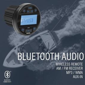 img 2 attached to SGR3 Морской приемник для замера от Sound Storm Laboratories: Bluetooth, цифровой медиапроигрыватель (без CD) MP3, USB-порт, Aux in, AM/FM радио, водонепроницаемый.