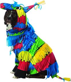 img 1 attached to 🎉 Colorful and Fun: Rasta Imposta Pinata Dog Costume - Get Your Pup Party-Ready!