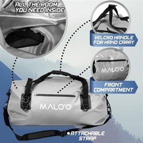 img 1 attached to 🎒 Stylish and versatile: Malo'o Roll-Top Duffle - Perfect for any adventure