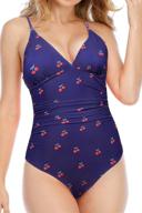 👙 phurro swimwear shirring bathing swimsuit - women's clothing for swimsuits and cover ups with enhanced seo logo