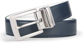 img 1 attached to Bulliant Belt Leather Reversible Single Buckle: Premium Men's Accessories and Belts