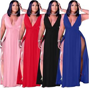 img 2 attached to Womens Bandage Sleeve Bodycon Clubwear Women's Clothing in Dresses