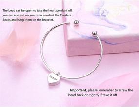 img 1 attached to 🌹 YinShan Cremation Sterling Memorial Keepsake Girls' Jewelry: Cherished Remembrance at its Finest