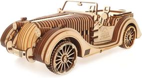img 4 attached to 🚗 Wooden Roadster Mechanical Models by UGears