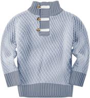 makkrom boys' turtleneck sweater for toddlers - stylish and comfortable clothing logo