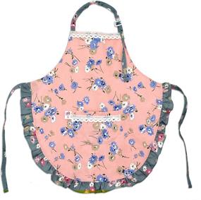 img 3 attached to Cute and Practical Kids Kitchen Cotton Apron with Pocket: Ideal Child Apron for Cooking and Painting