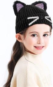 img 2 attached to Bellady Children Crochet Beanies Adult_Pink