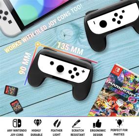 img 2 attached to Orzly Compatible Nintendo Switch Joy Cons Comfort Nintendo Switch
