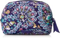 vera bradley signature cosmetic organizer logo