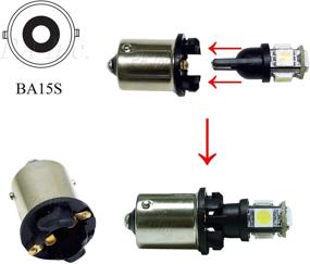 img 2 attached to 💡 Ba15S Bulb Converter for PA 1156