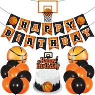 basketball birthday decoration teenagers balloons logo