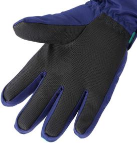 img 1 attached to Yidomto Waterproof Warmest Black XS Men's Gloves: Ultimate Accessory for Winter