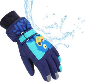 img 3 attached to Yidomto Waterproof Warmest Black XS Men's Gloves: Ultimate Accessory for Winter