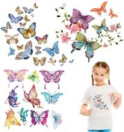 butterfly transfer backpacks decorations accessories logo