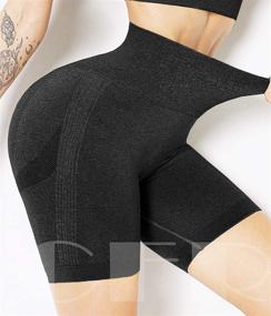 img 3 attached to CFR Workout Seamless Scrunch Leggings Sports & Fitness and Australian Rules Football