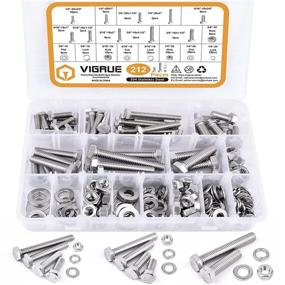 img 4 attached to Stainless Steel 🔩 Washers Assortment - VIGRUE 212PCS