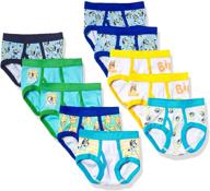 bluey boys' underwear multipack: 🩲 comfort and style in one package logo