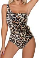 rxrxcoco shoulder bathing swimsuit swimwear: chic women's clothing for stylish swimsuits & cover ups logo