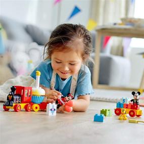 img 2 attached to 🎁 Набор LEGO DUPLO Disney "День Рождения на поезде" 2021 - Набор для строительства поезда с Микки и Минни для детей (22 детали)