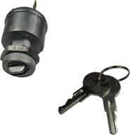 🔑 enhanced ezgo ignition key switch (81+) for gas/electric golf cart with lights - 4-prong логотип