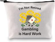 pofull retirement grandma cosmetic gambling logo