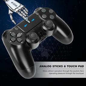 img 2 attached to Wireless Controller Compatible Vibration Headset