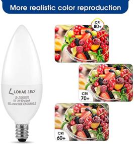 img 1 attached to 💡 Улучшите свое пространство с светодиодной люстрой LOHAS - эквивалентом люстры