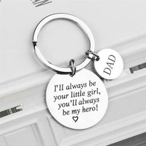 img 1 attached to 🎁 GAUSKY Stainless Keychain for Daughter's Birthday: Heartfelt and Durable